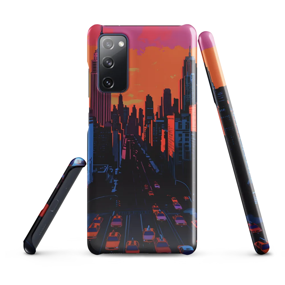 Sunset Over Skyscrapers