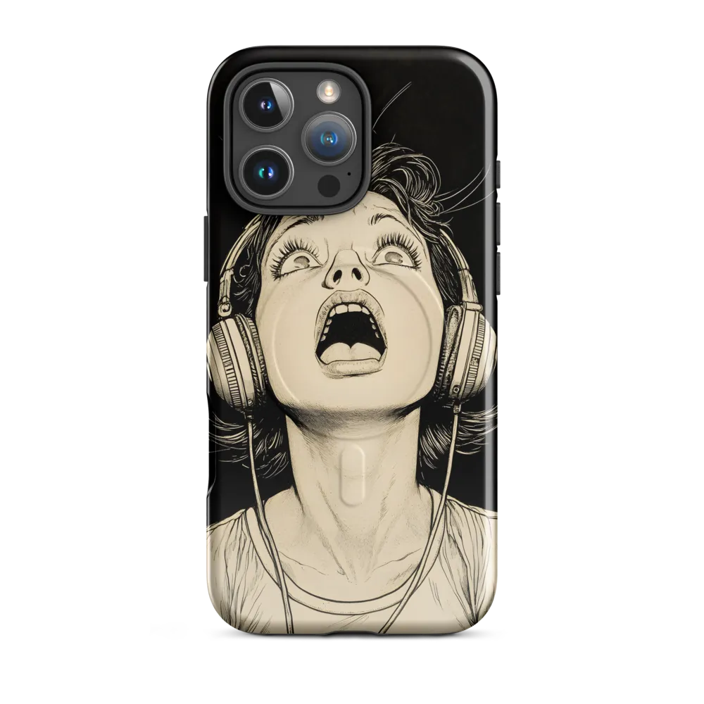 Sonic Exclamation | Phone Case |  16 Pro Max | MagSafe® Tough Case | Glossy