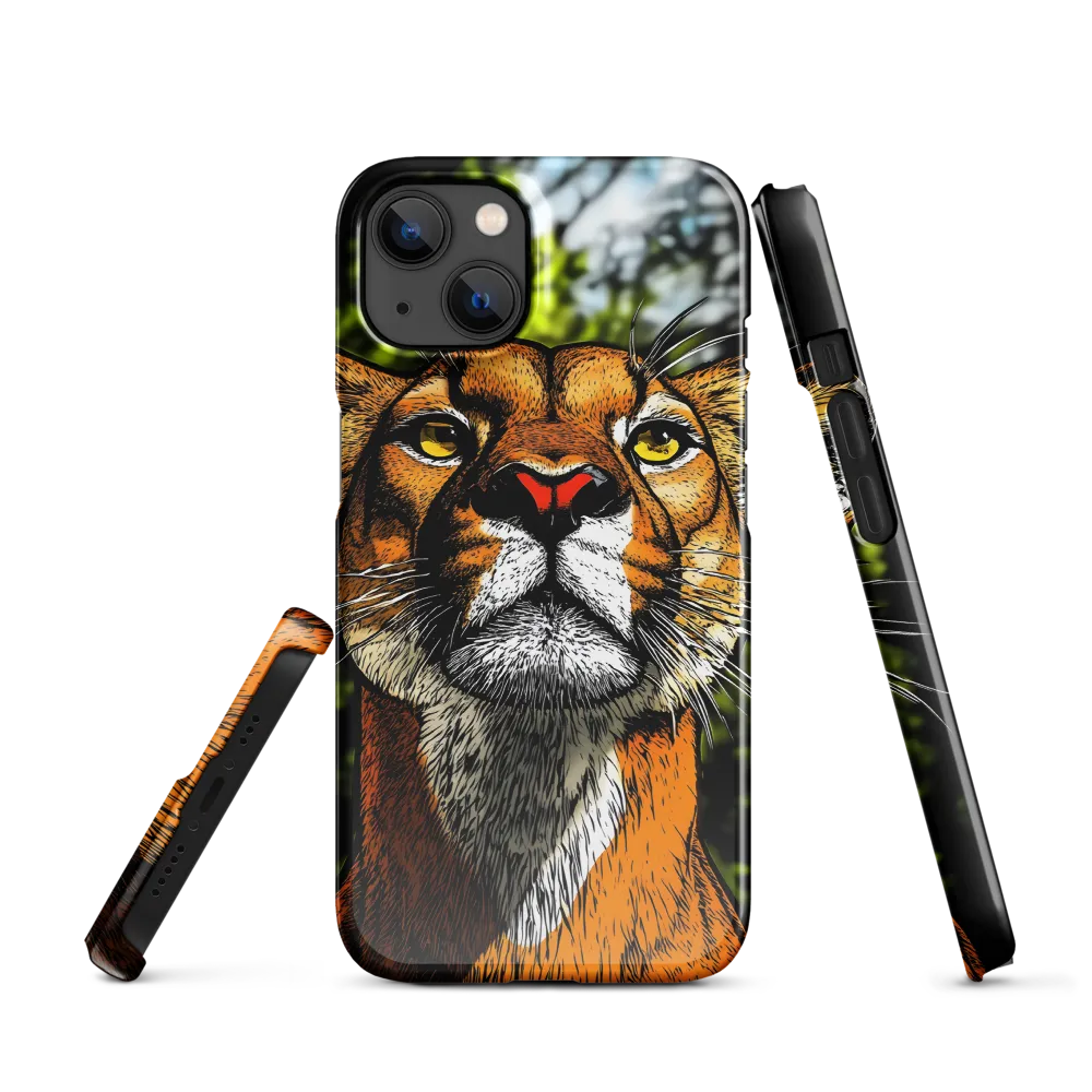 Regal Gaze: The Lioness in Focus