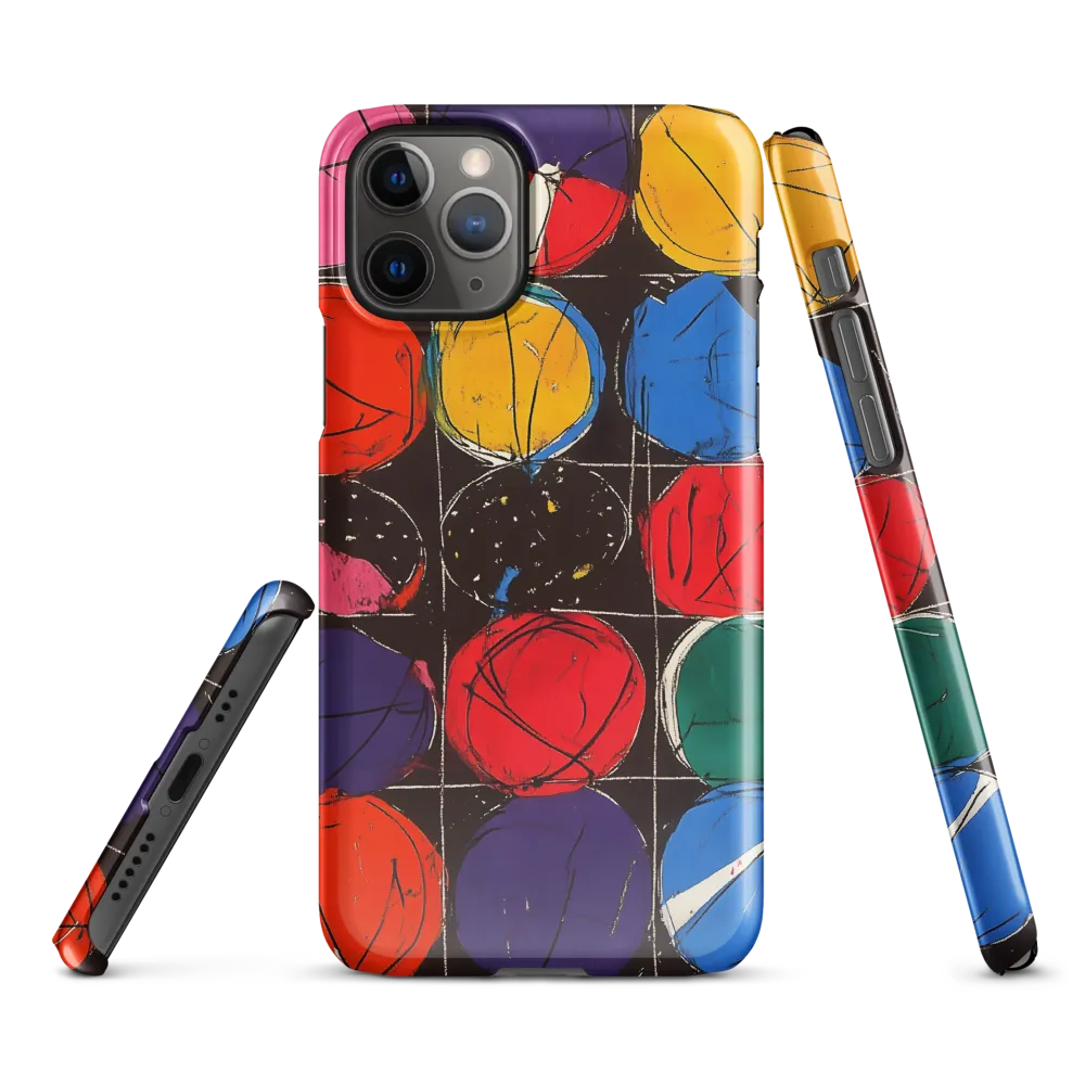Colorful Circles in Abstract Harmony