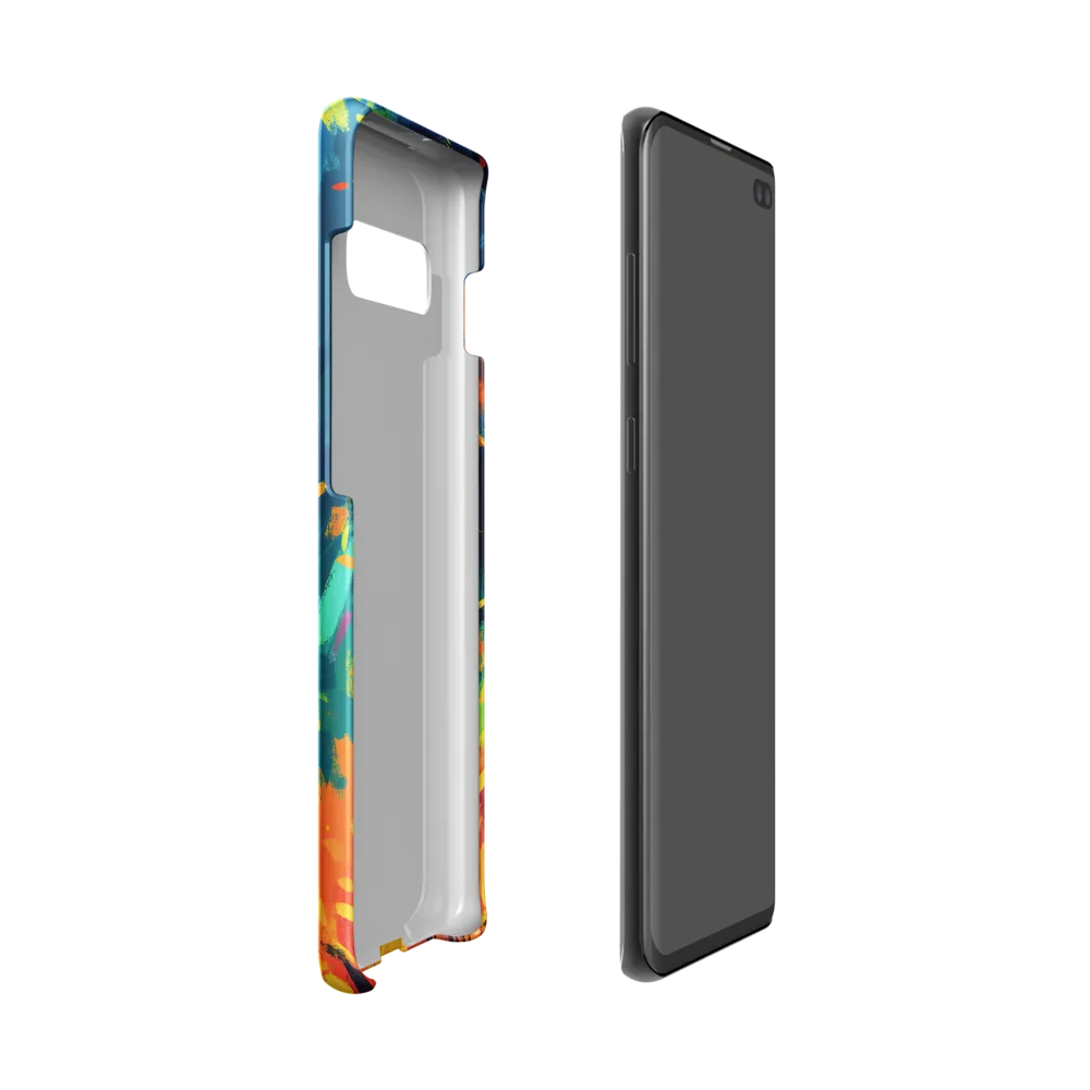 Joyful Escape into Nature | Phone Case |  S10 | Snap Case | Matte