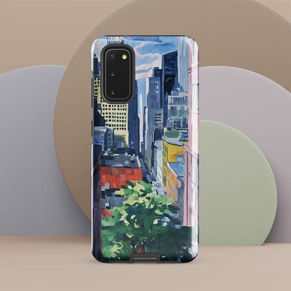 Urban Symphony: A Cityscape in Color