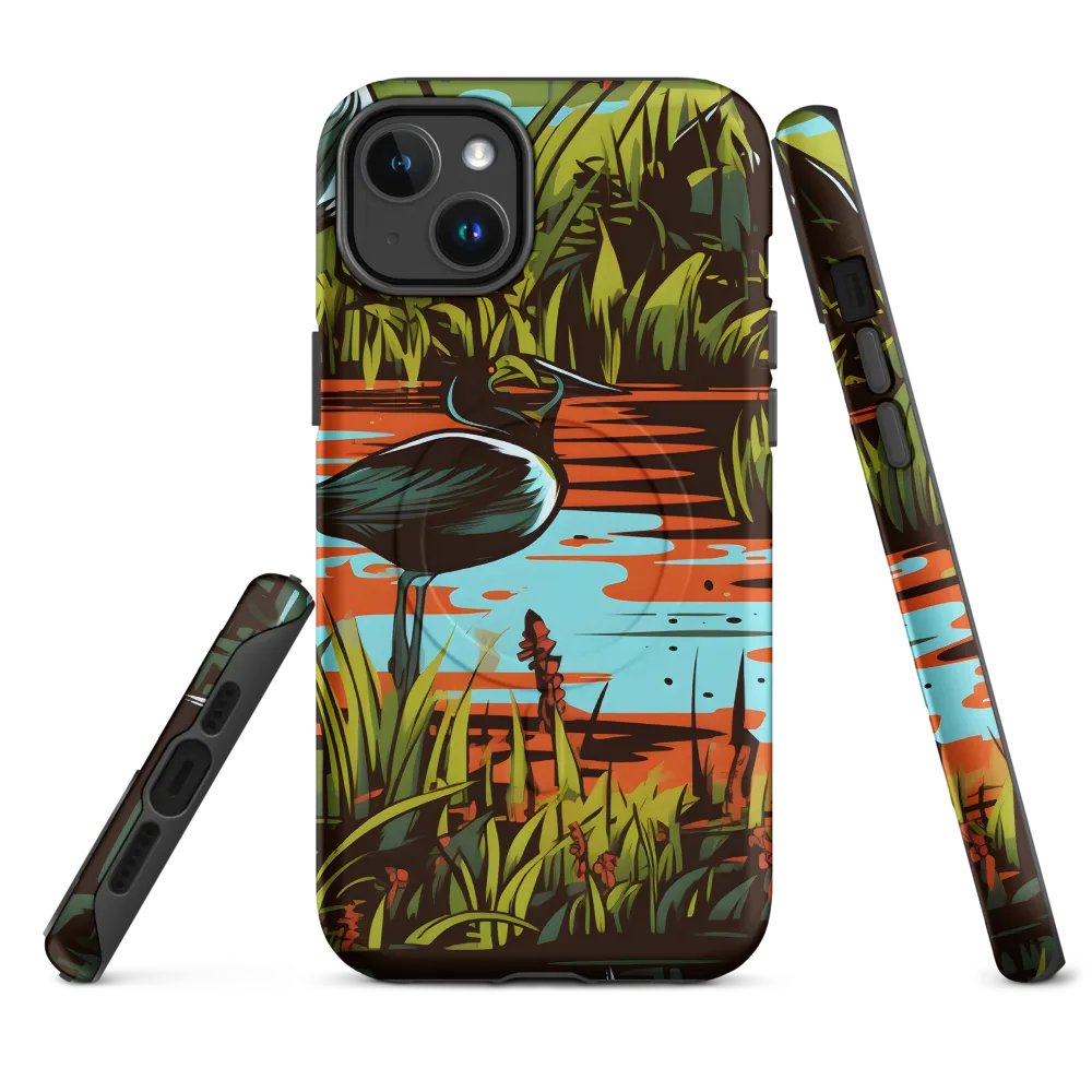 Marshland Symphony | Phone Case |  14 Plus | MagSafe® Tough Case | Matte