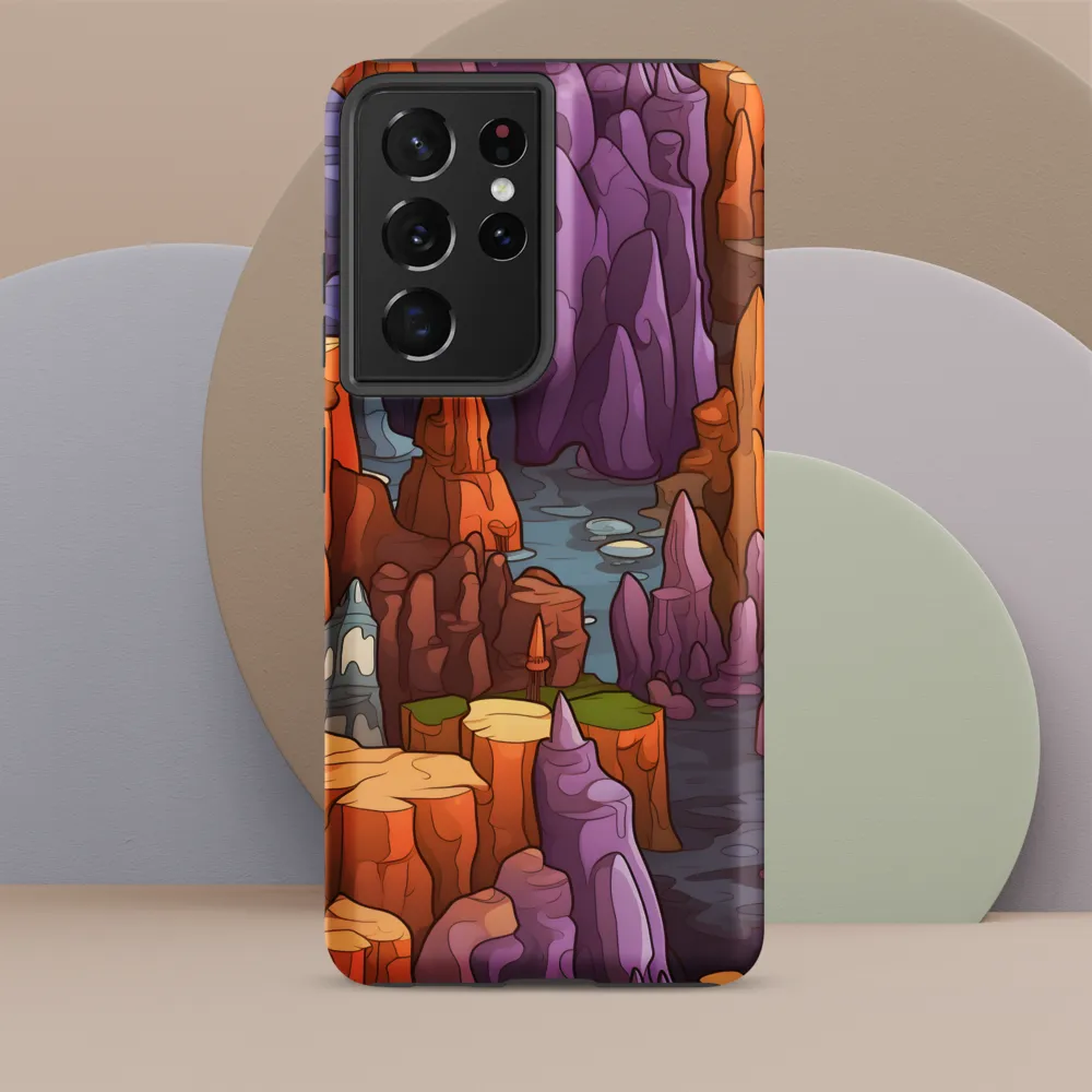 Vibrant Rockscape: A Digital Odyssey