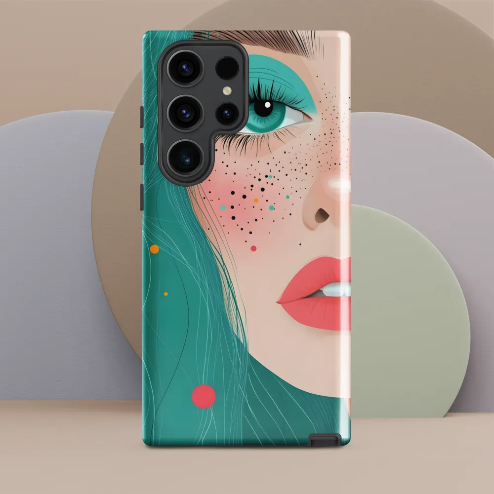 A Playful Portrait: Turquoise Temptation