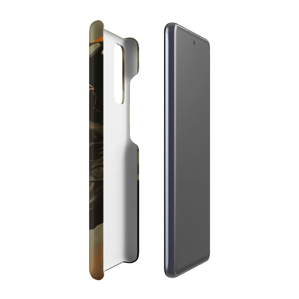 Ethereal Explorer: The Enigmatic Astronaut | Phone Case |  S20 FE | Snap Case | Matte
