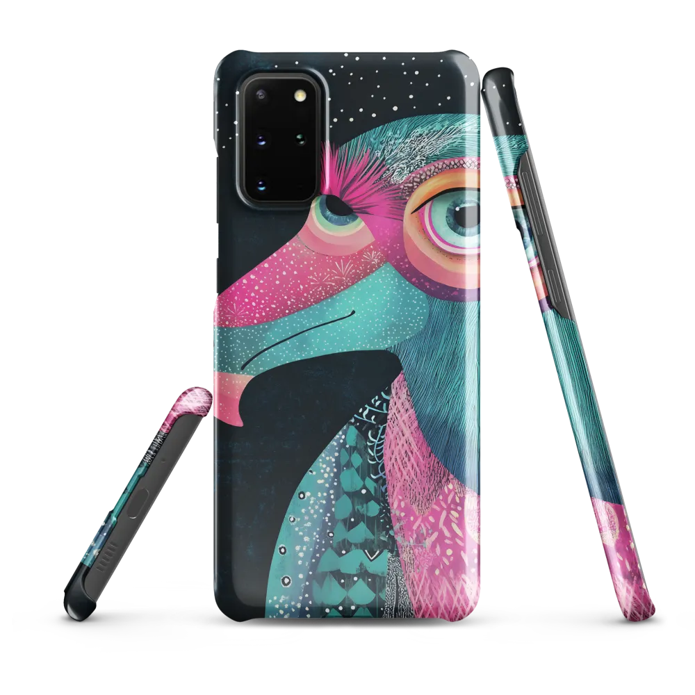 Whimsical Vulture: A Dance of Colors