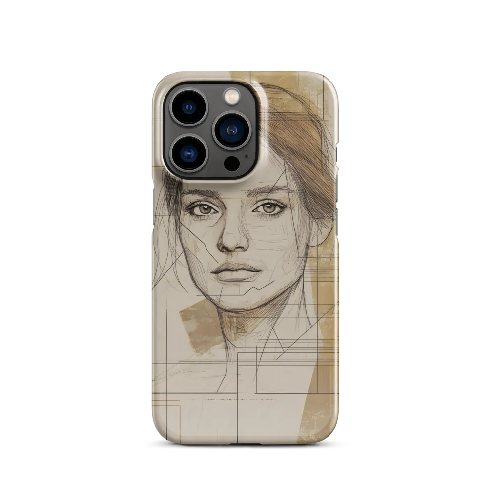 Geometric Elegance: A Modern Portrait