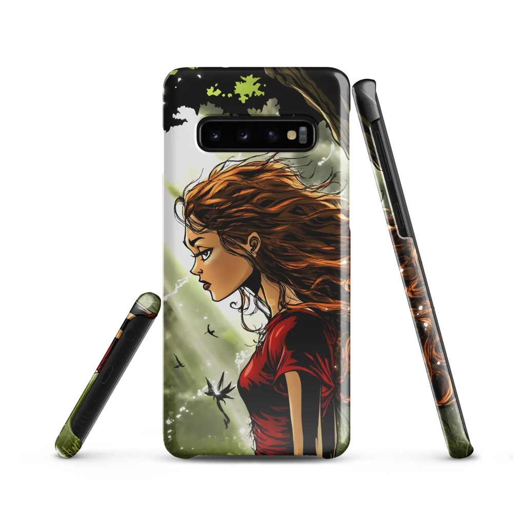 Whispers of Enchantment | Phone Case |  S10 | Snap Case | Glossy