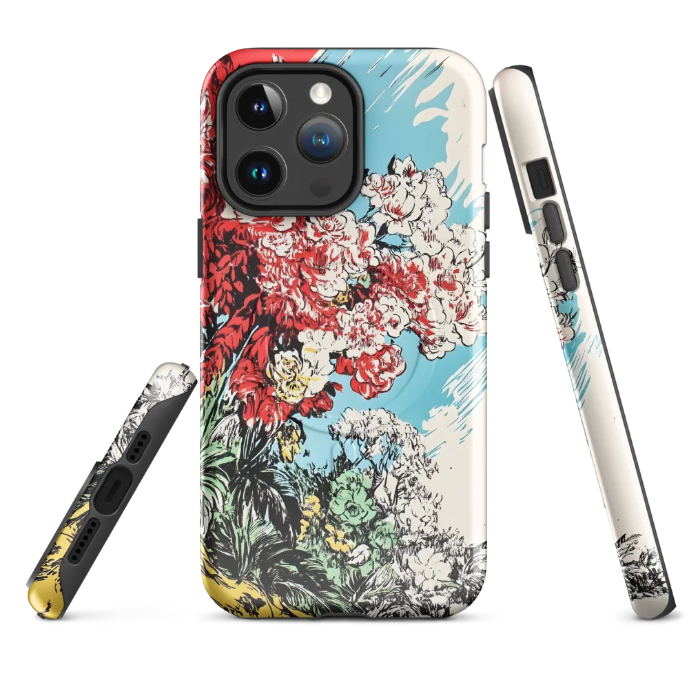 Floral Symphony in Bold Colors