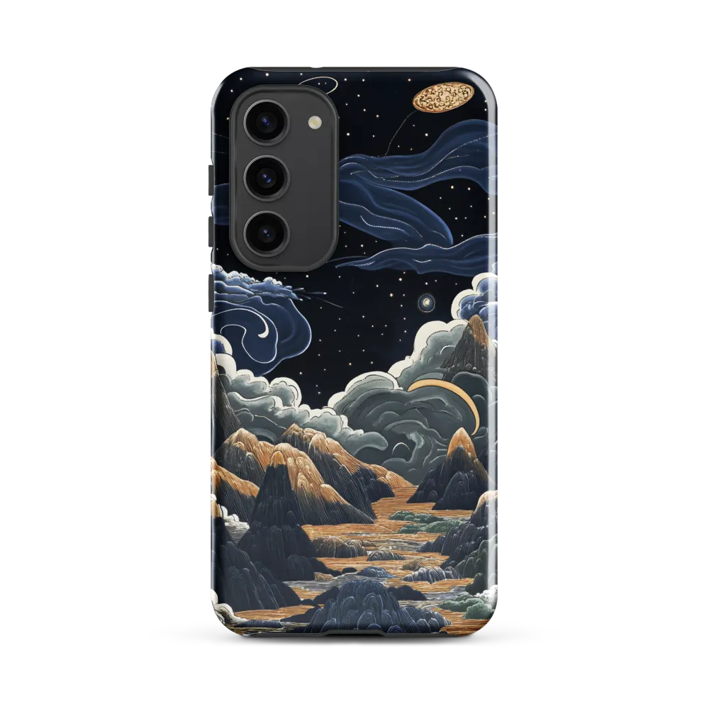 Celestial Harmony: Peaks and Planets