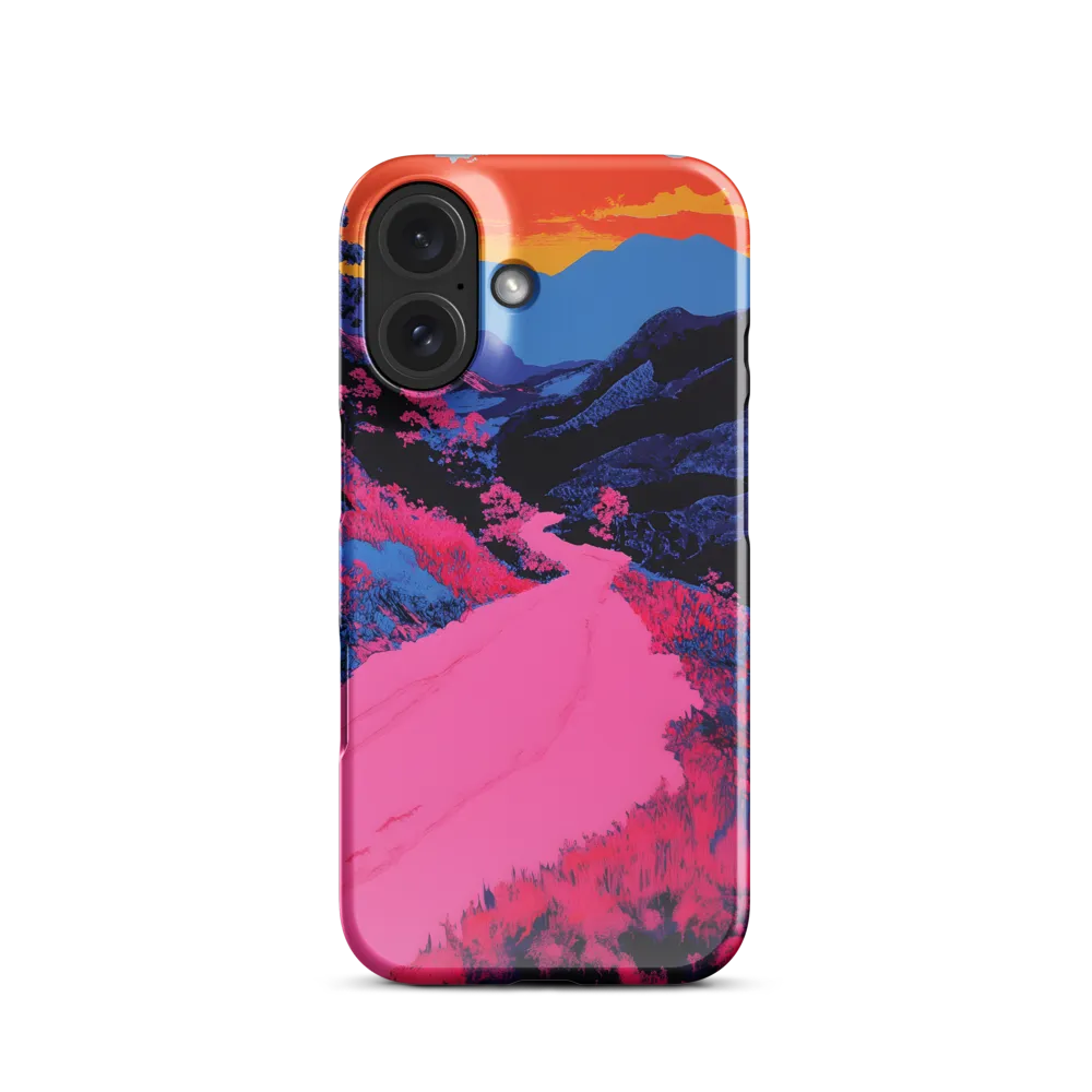 Ethereal Landscape in Vivid Hues | Phone Case |  16 | Snap Case | Glossy