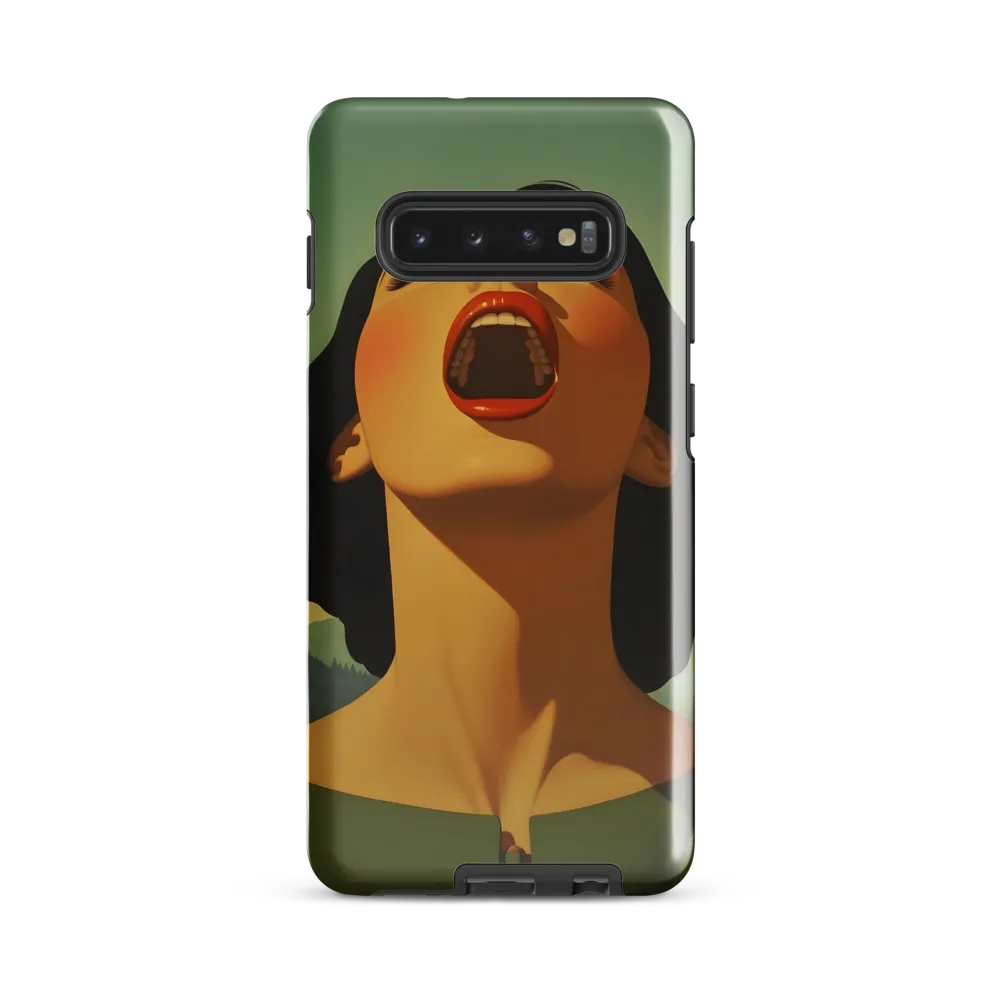 The Voice of Power | Phone Case |  S10 Plus | Tough Case | Glossy