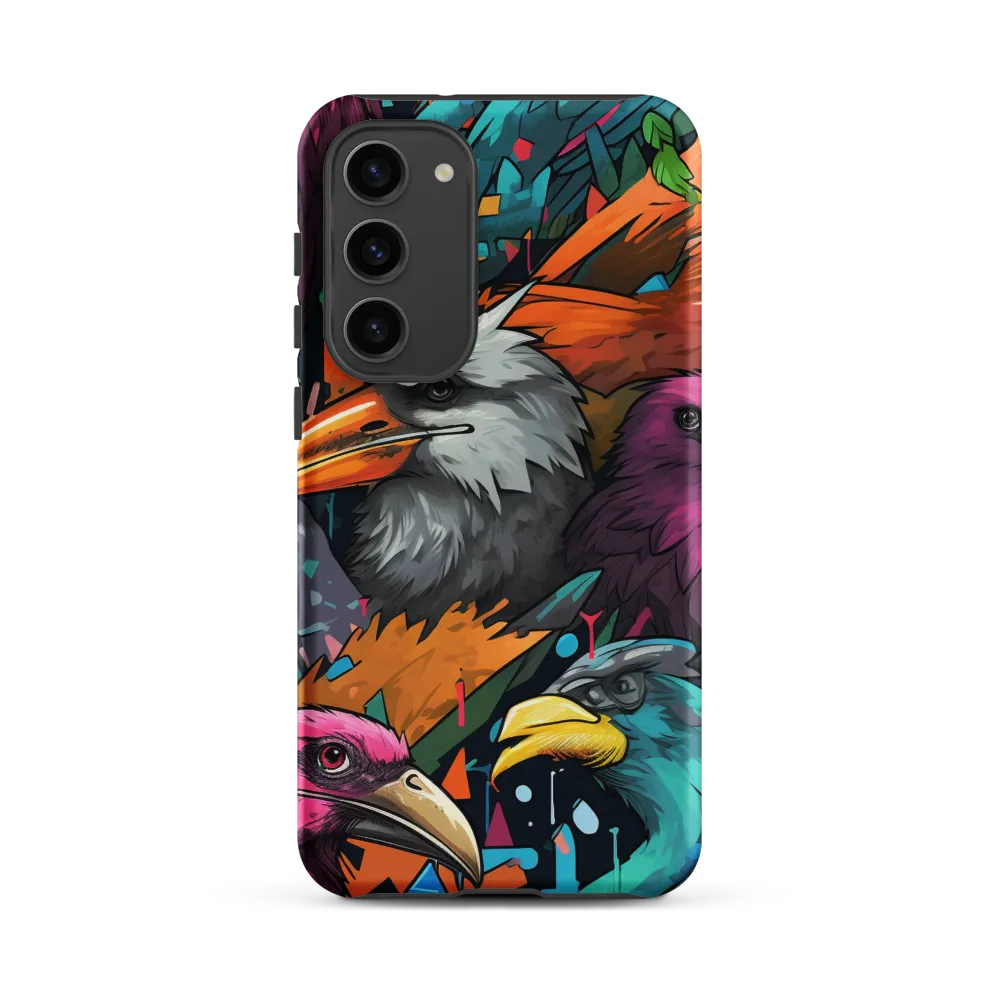 Avian Vortex: A Celebration of Color and Form