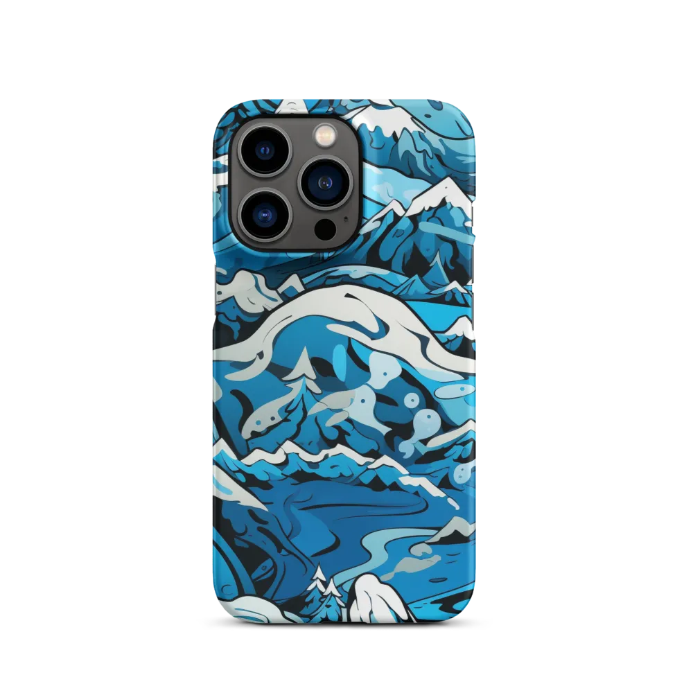 Frozen Harmony: A Blue Mountain Odyssey