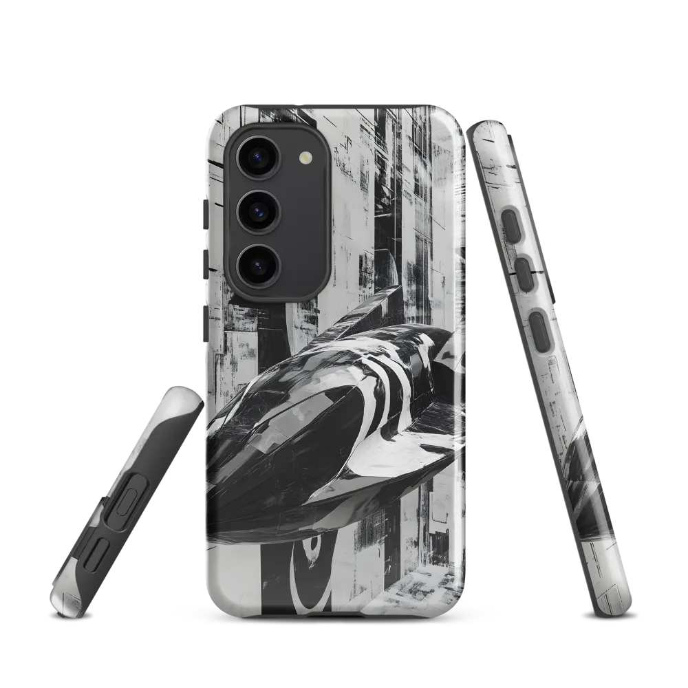 Ascendance: The Futuristic Odyssey | Phone Case |  S23 | Tough Case | Glossy