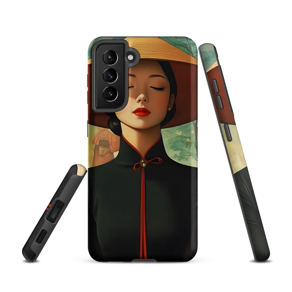 Elegance in Tranquility | Phone Case |  S21 | Tough Case | Matte