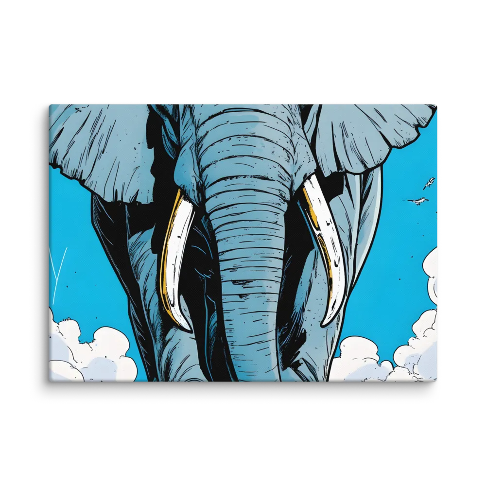 Majestic Presence: The Elephant | Canvas | 20″×28″