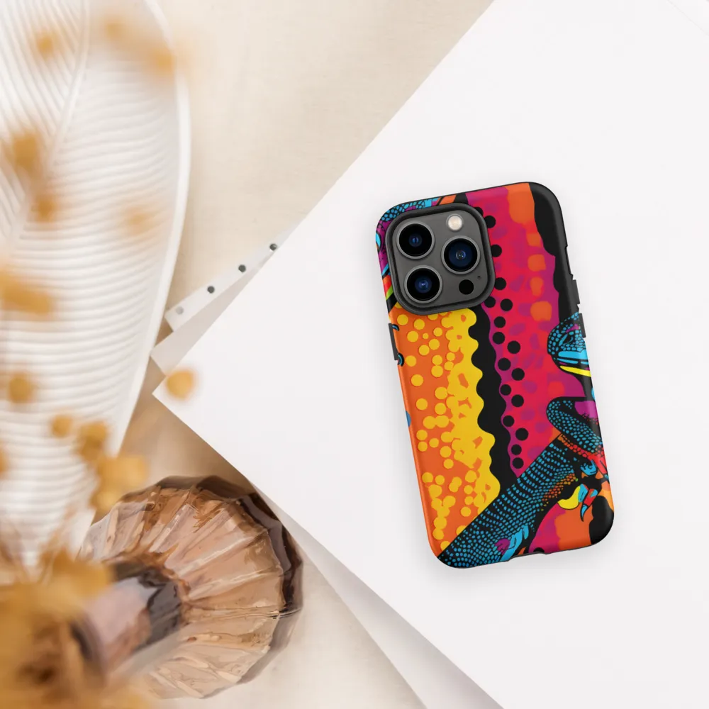 Colorful Encounters: The Playful Geckos