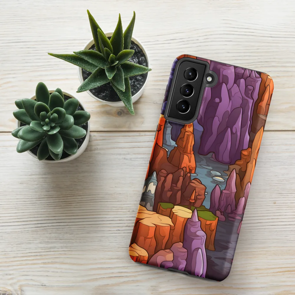 Vibrant Rockscape: A Digital Odyssey