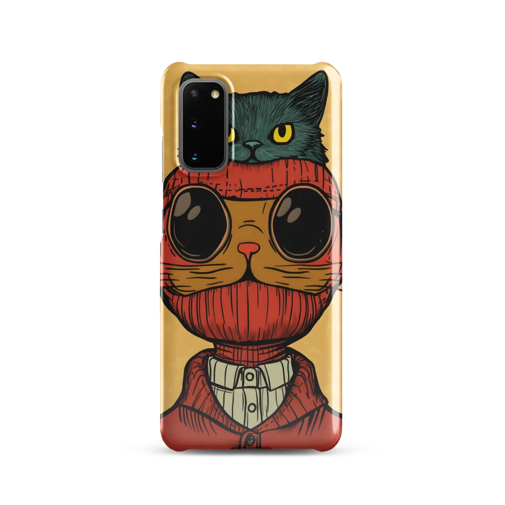 Whimsical Fusion: Cat and Human