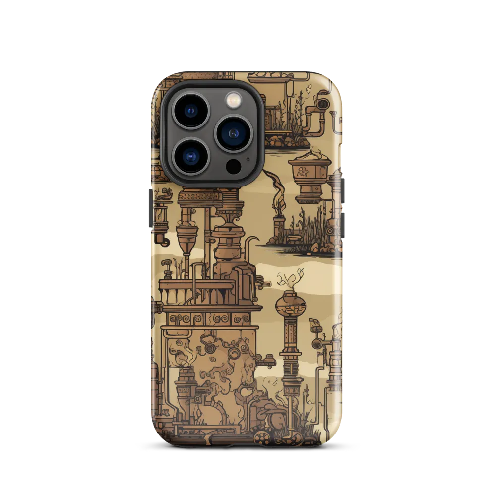 Whimsical Industrial Landscape