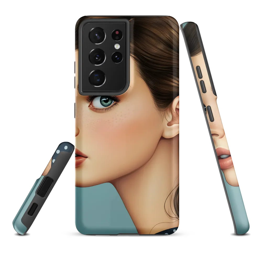 Captivating Gaze: A Modern Portrait