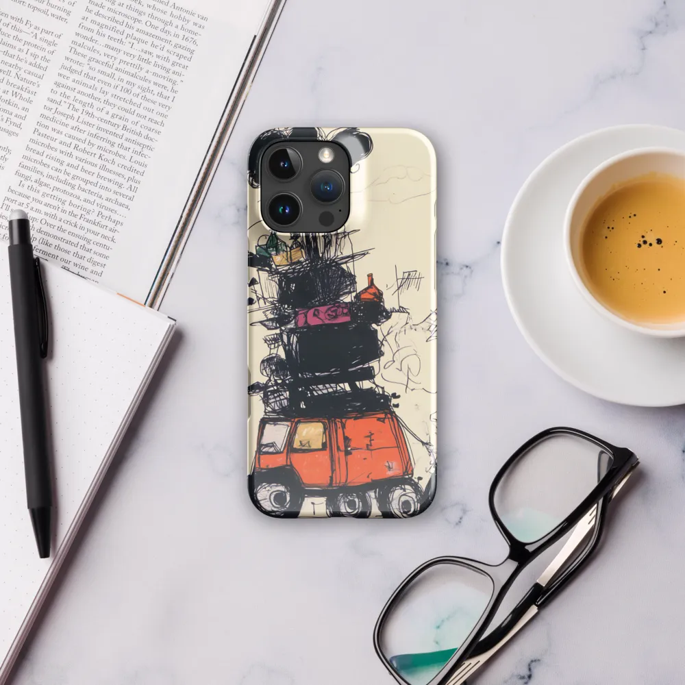 The Whimsical Hauler | Phone Case |  16 Pro Max | Snap Case | Glossy