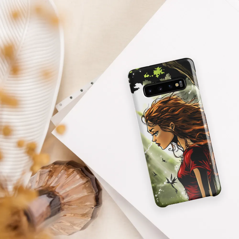 Whispers of Enchantment | Phone Case |  S10 | Snap Case | Glossy