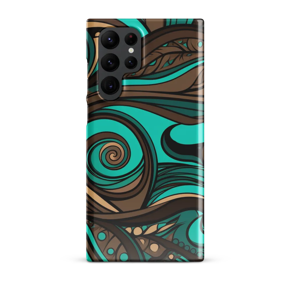 Fluctuating Currents | Phone Case |  S22 Ultra | Snap Case | Glossy