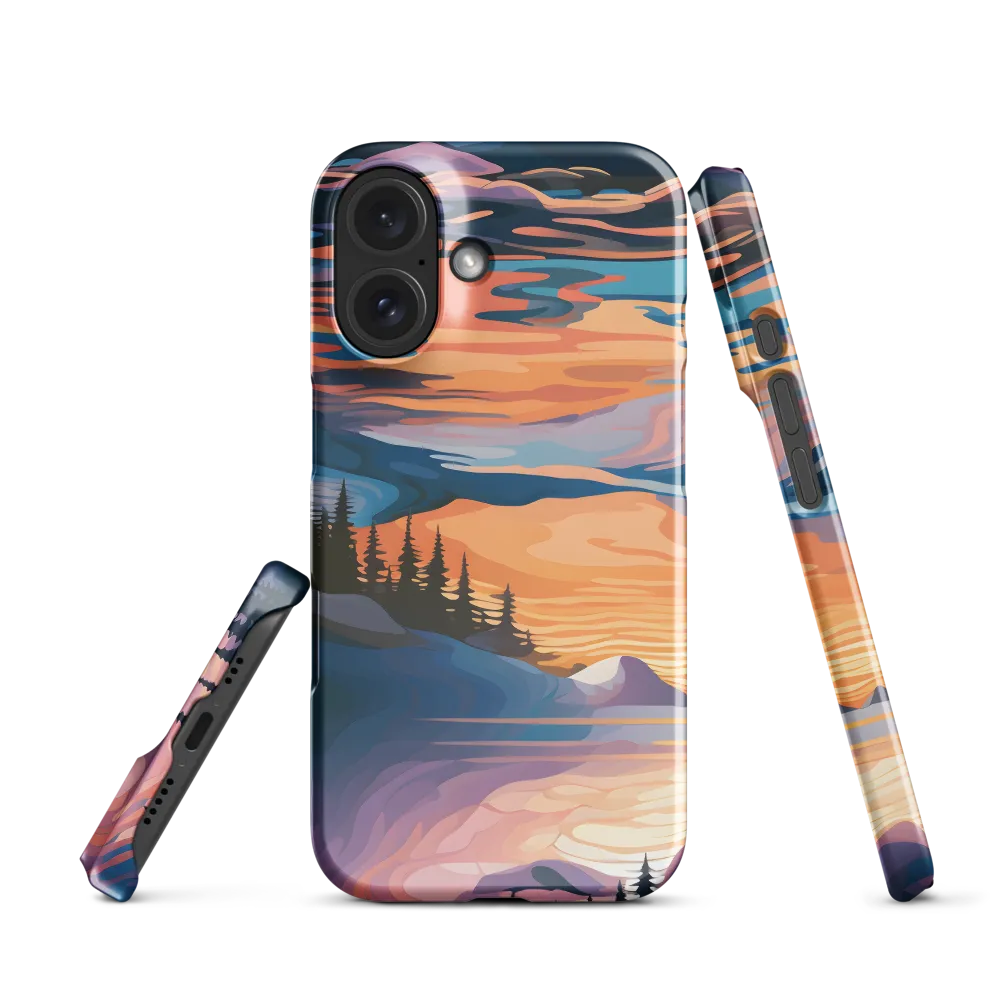 Reflections of Serenity | Phone Case |  16 | Snap Case | Glossy