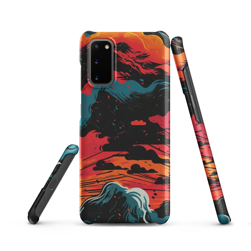 Ethereal Twilight: A Dramatic Landscape in Motion
