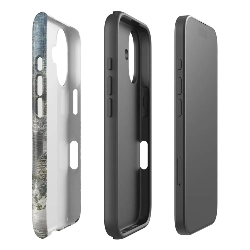 Ethereal Architectures: A Journey into the Future | Phone Case