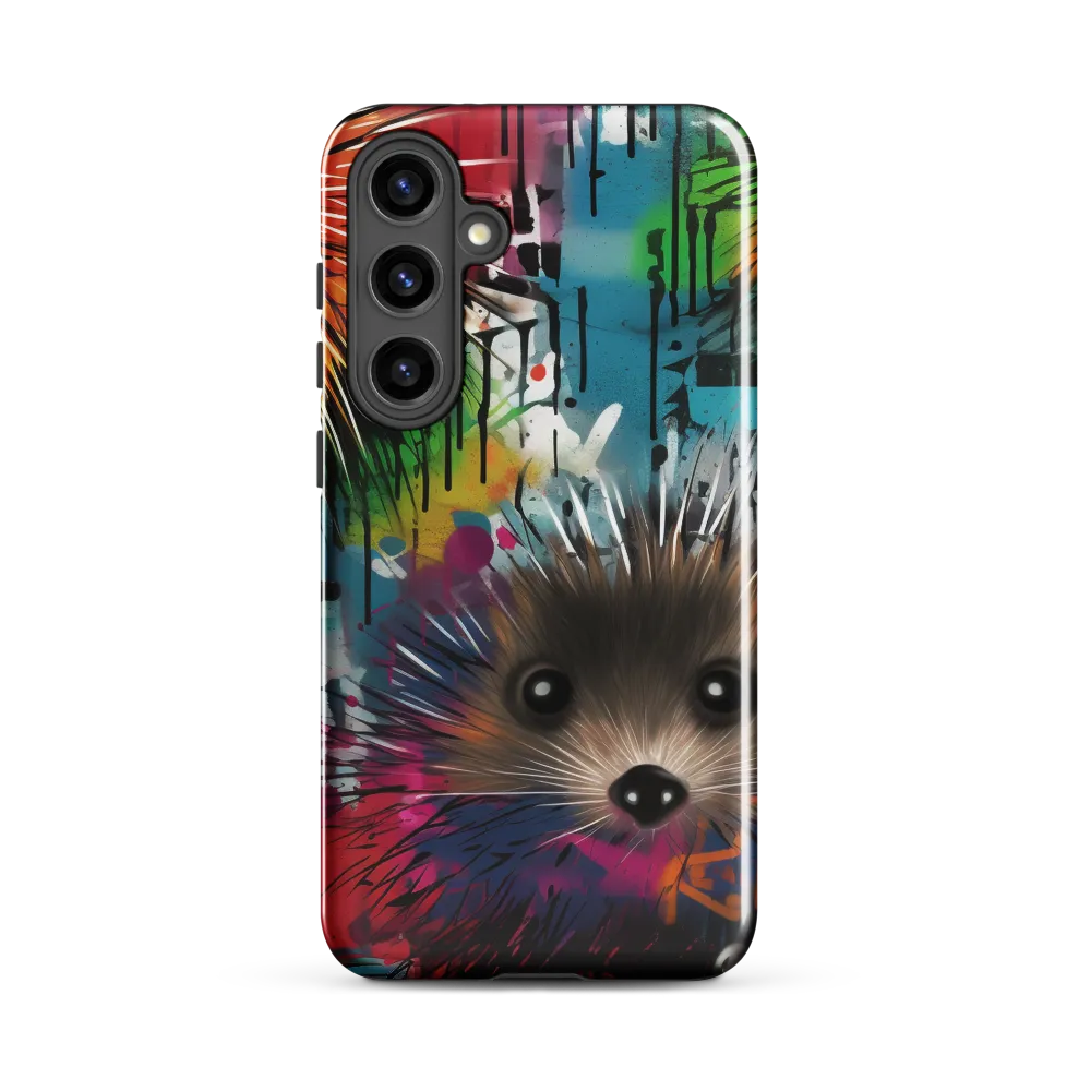 Whimsical Hedgehogs in a Kaleidoscopic Wonderland
