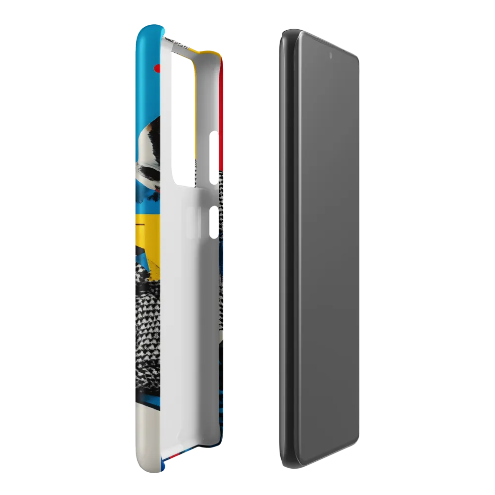 Vibrant Echoes of Fashion | Phone Case |  S21 Ultra | Snap Case | Matte