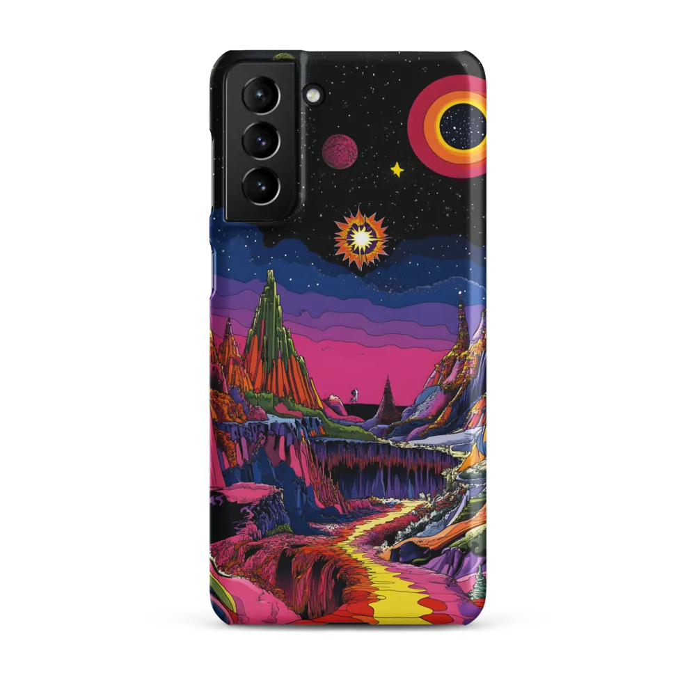 Galactic Wonders: A Journey Through an Alien Landscape