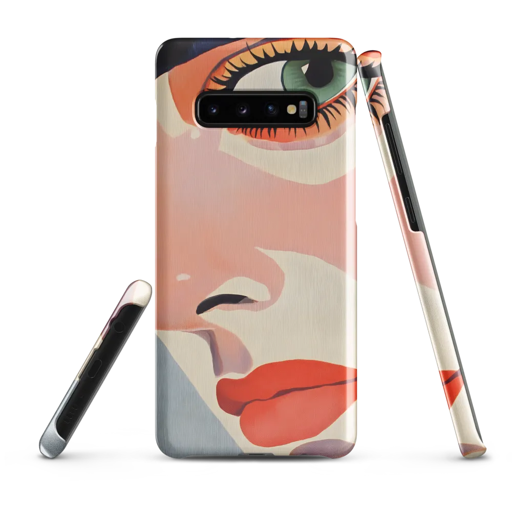 Captivating Gaze | Phone Case |  S10 Plus | Snap Case | Glossy