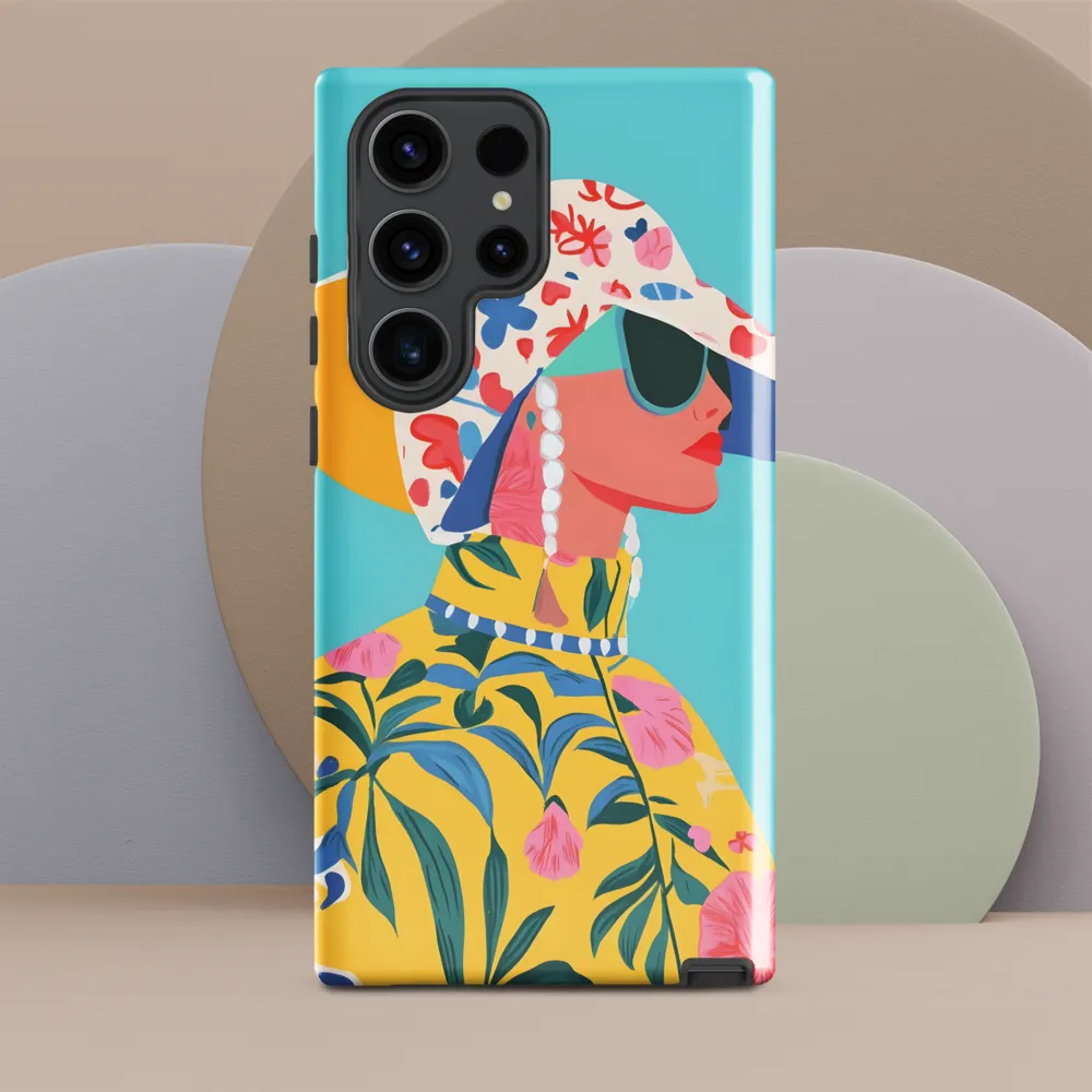 Tropical Confidence: A Fashion Portrait