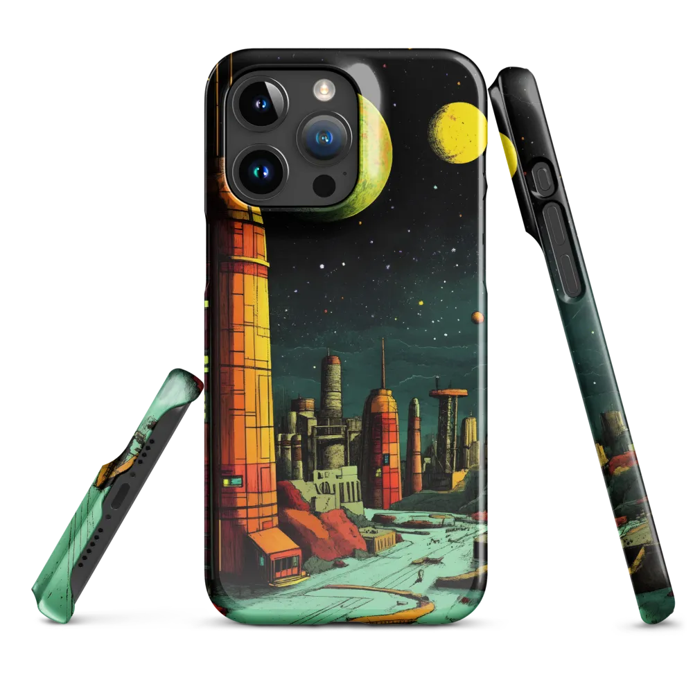 Cosmic Cityscape | Phone Case |  15 Pro Max | Snap Case | Glossy