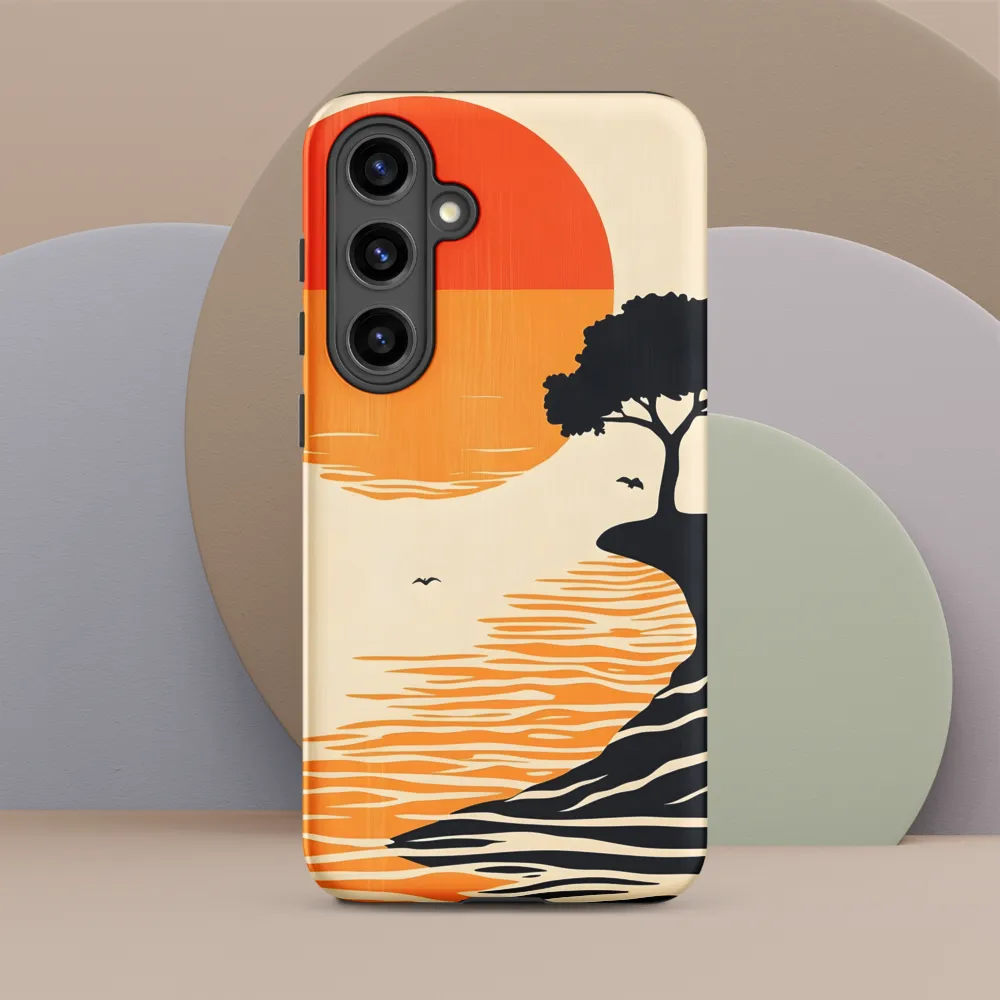 Serene Sunset | Phone Case |  S24 Plus | Tough Case | Matte