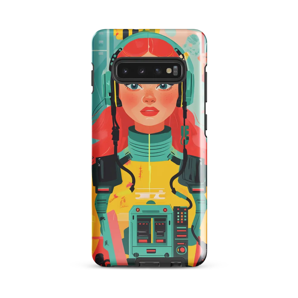 Astral Identity: The Futuristic Explorer | Phone Case |  S10 Plus | Tough Case | Glossy