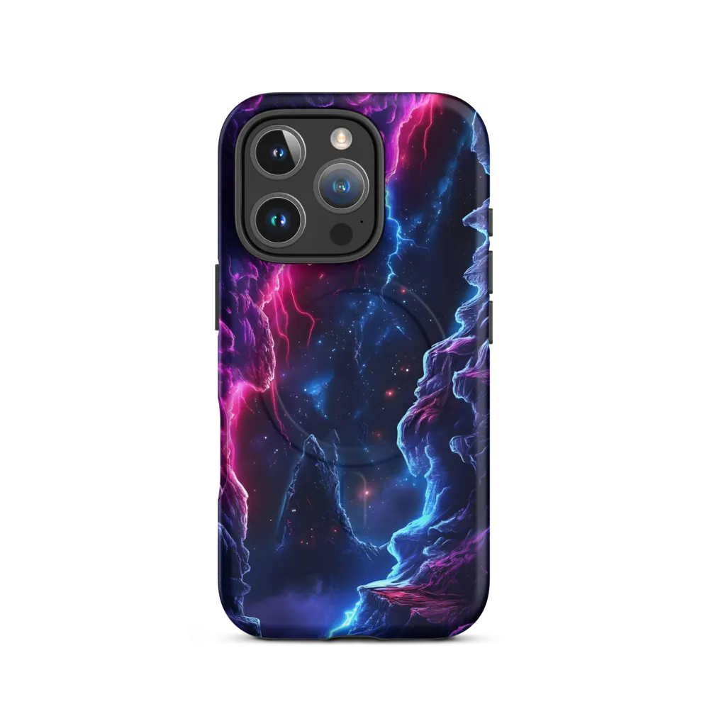 Into the Cosmic Abyss | Phone Case |  16 Pro | MagSafe® Tough Case | Matte