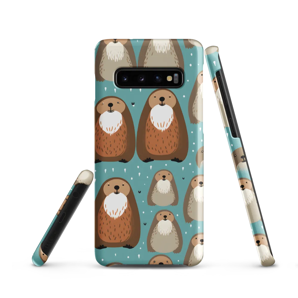 Whimsical Otter Pattern