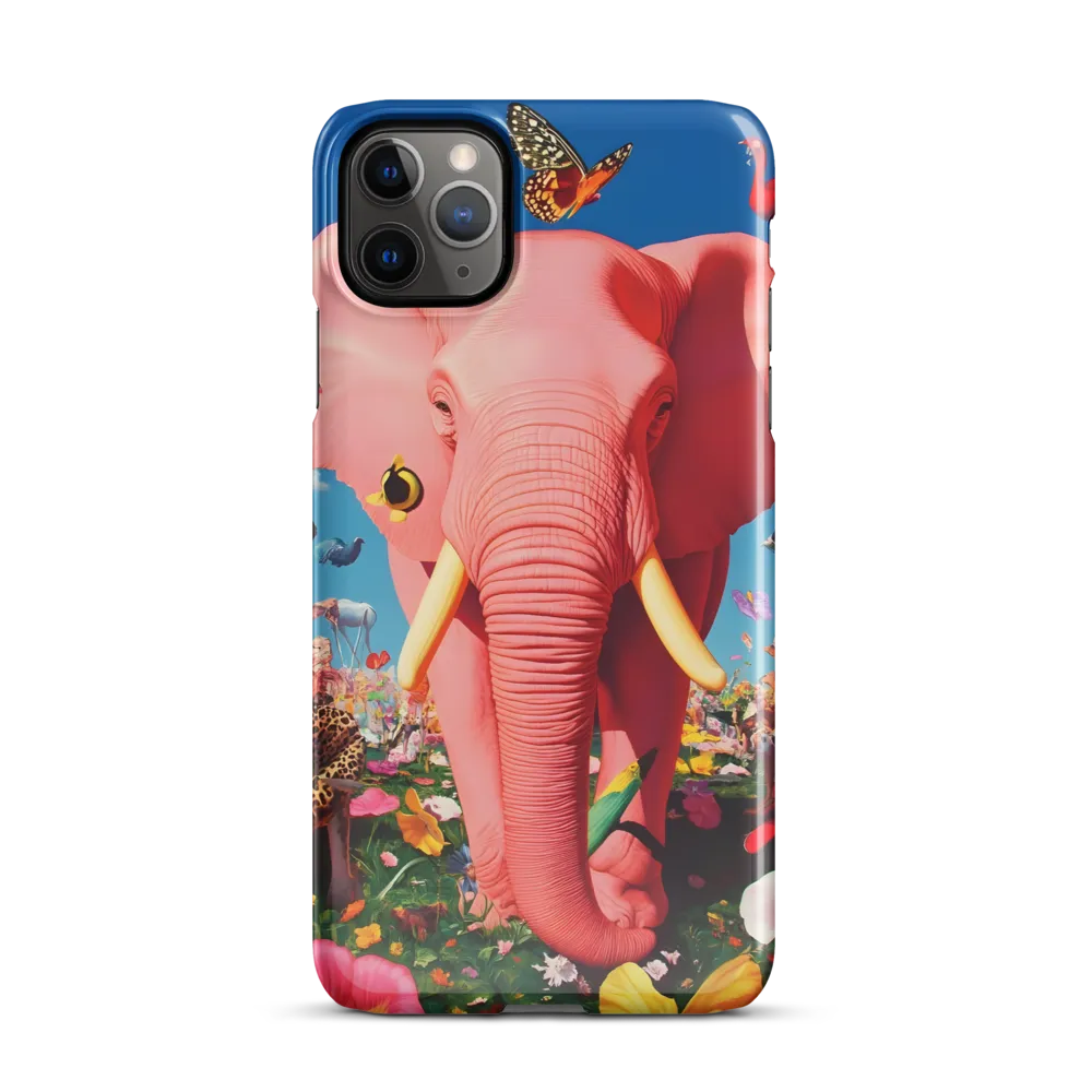 Surreal Garden: The Pink Elephant | Phone Case |  11 Pro Max | Snap Case | Glossy