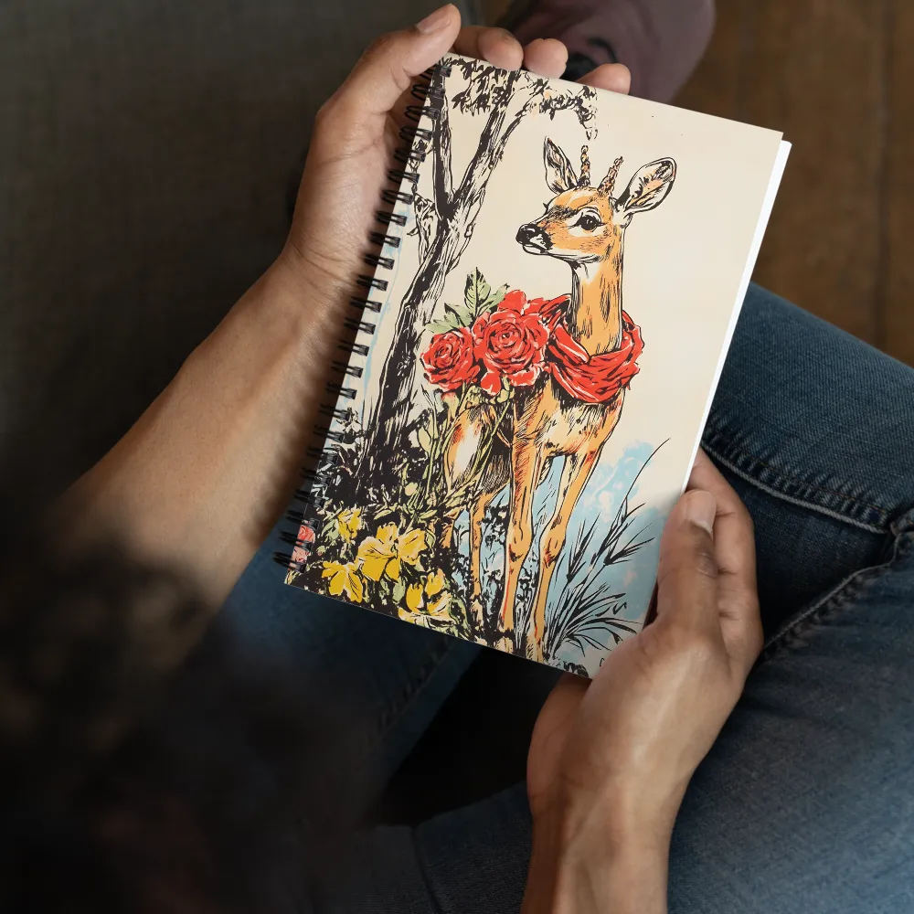 Whimsical Grace of the Forest | Spiral Notebook