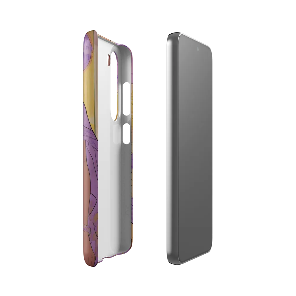 Elegance in Floral Harmony | Phone Case |  S23 | Snap Case | Matte