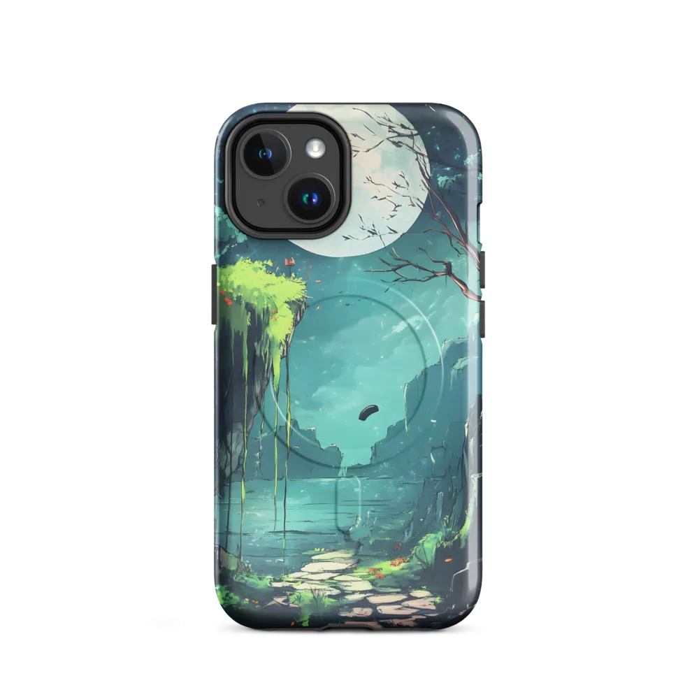 Moonlit Serenity: A Fantastical Landscape