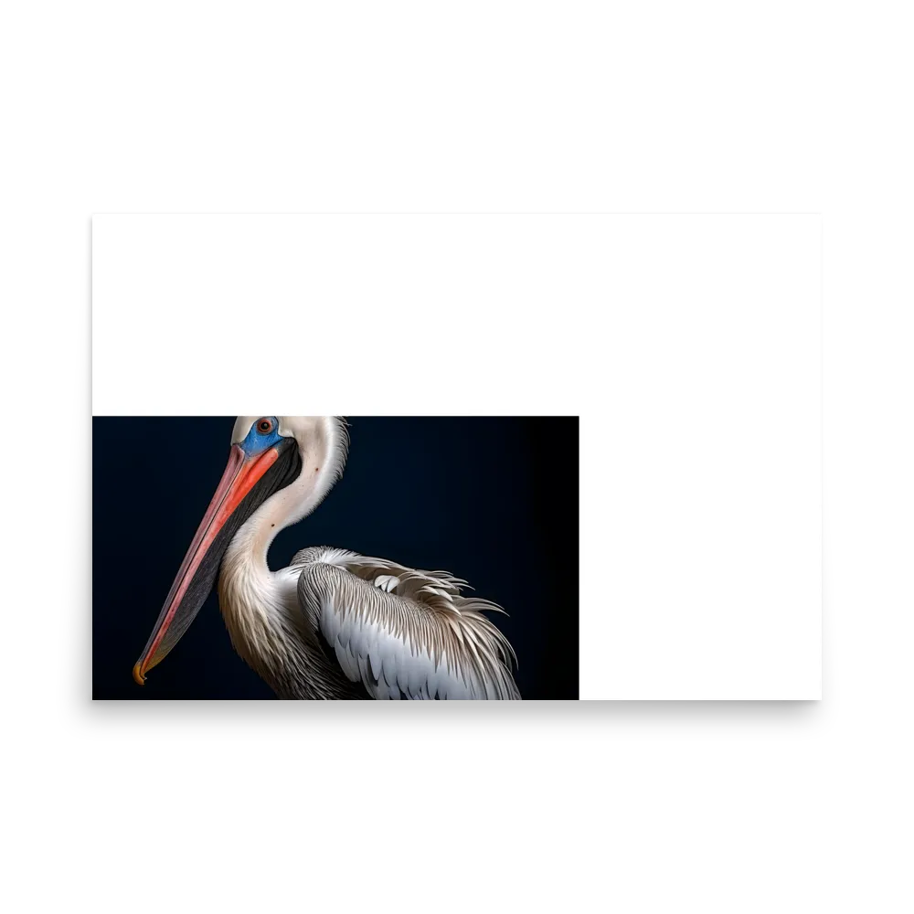 Majestic Pelican Portrait