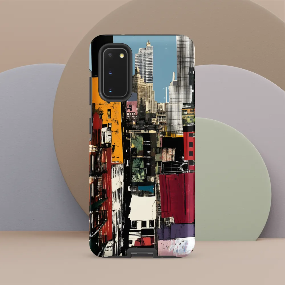 Urban Collage: A Vivid Cityscape