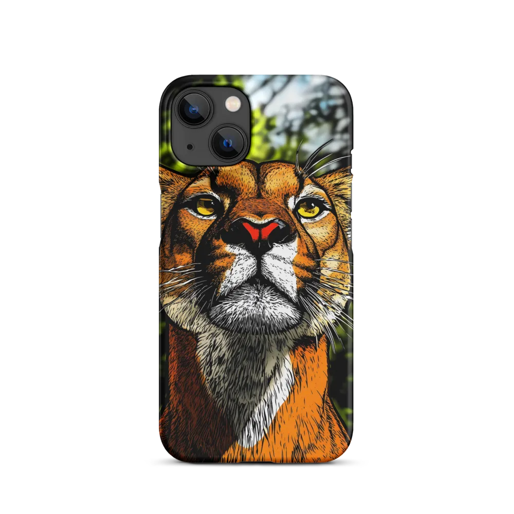 Regal Gaze: The Lioness in Focus